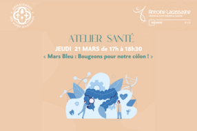 Atelier-débat : "Mars Bleu : bougeons pour notre côlon !"